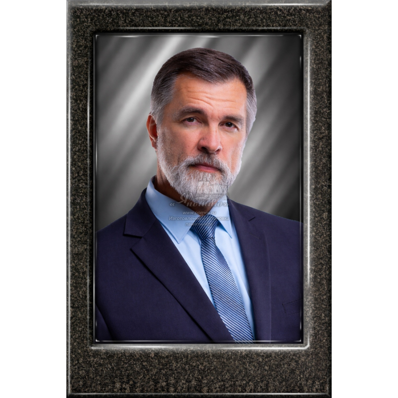 Портрет на памятник из керамогранита №1