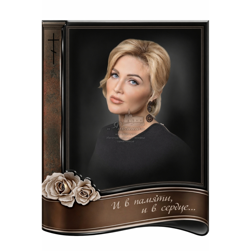 Портрет на памятник из керамогранита №4