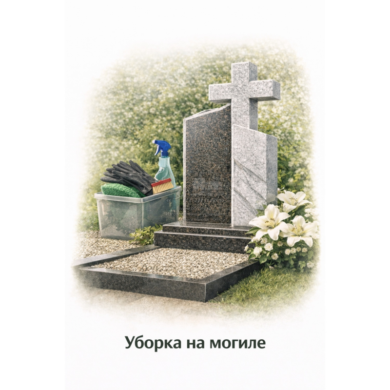 Разовая уборка на могиле