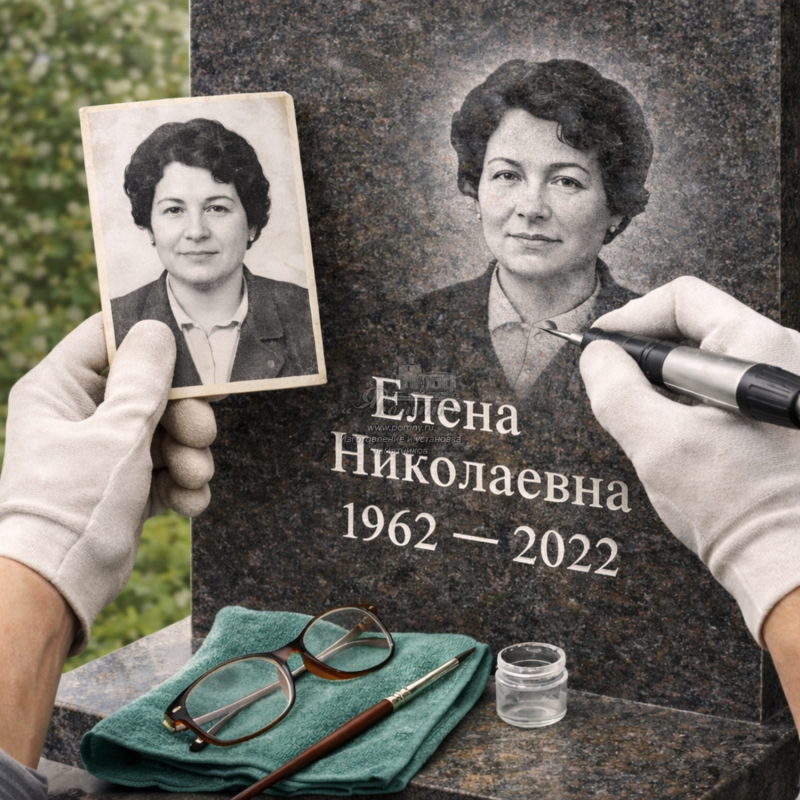 Реставрация портретов (гравировки)