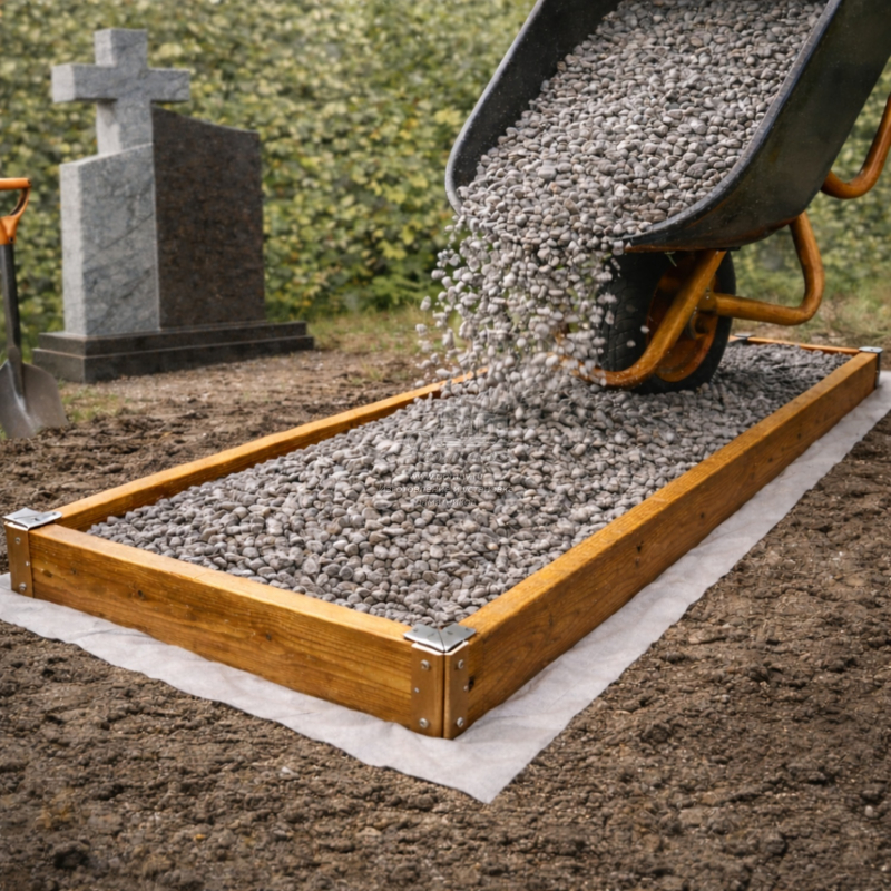 Подсыпка щебнем