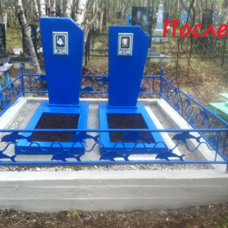 Покраска памятника с предварительной очисткой за 0 руб